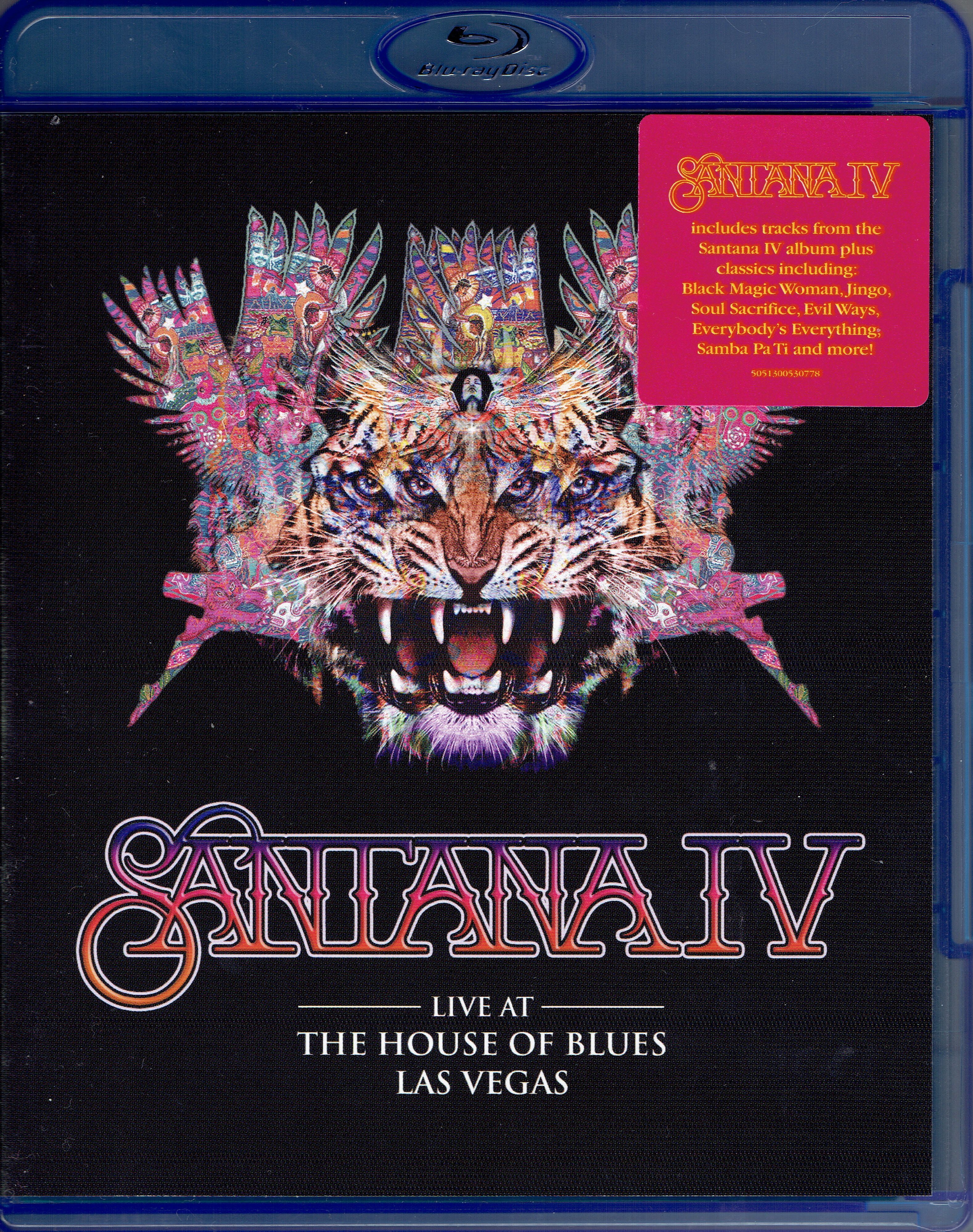 Santana - Iv - Live At The House Of Blues Las Vegas album cover