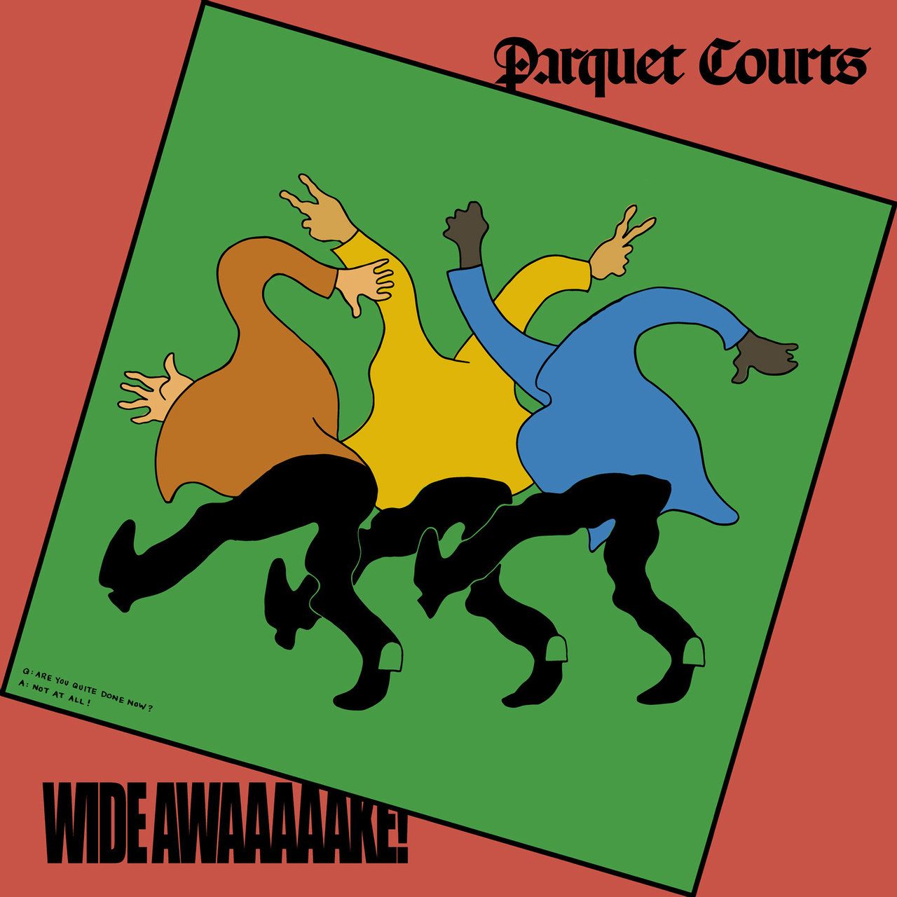 Parquet Courts - Wide Awake! album cover