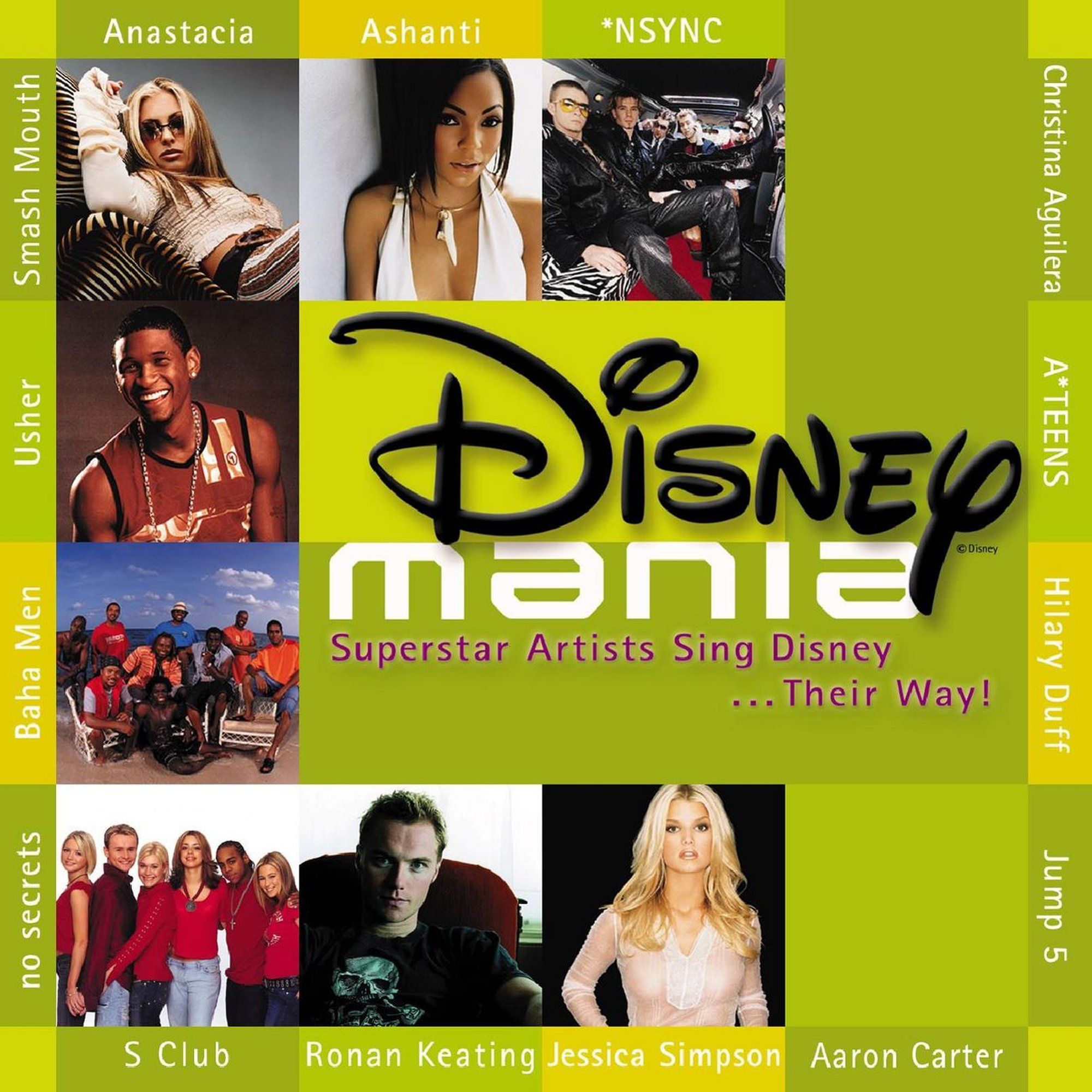 Various Artists - Disneymania: Superstar Artists Sing Disney ...their Way! album cover