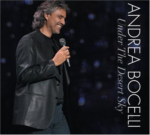 Andrea Bocelli - Under The Desert Sky album cover