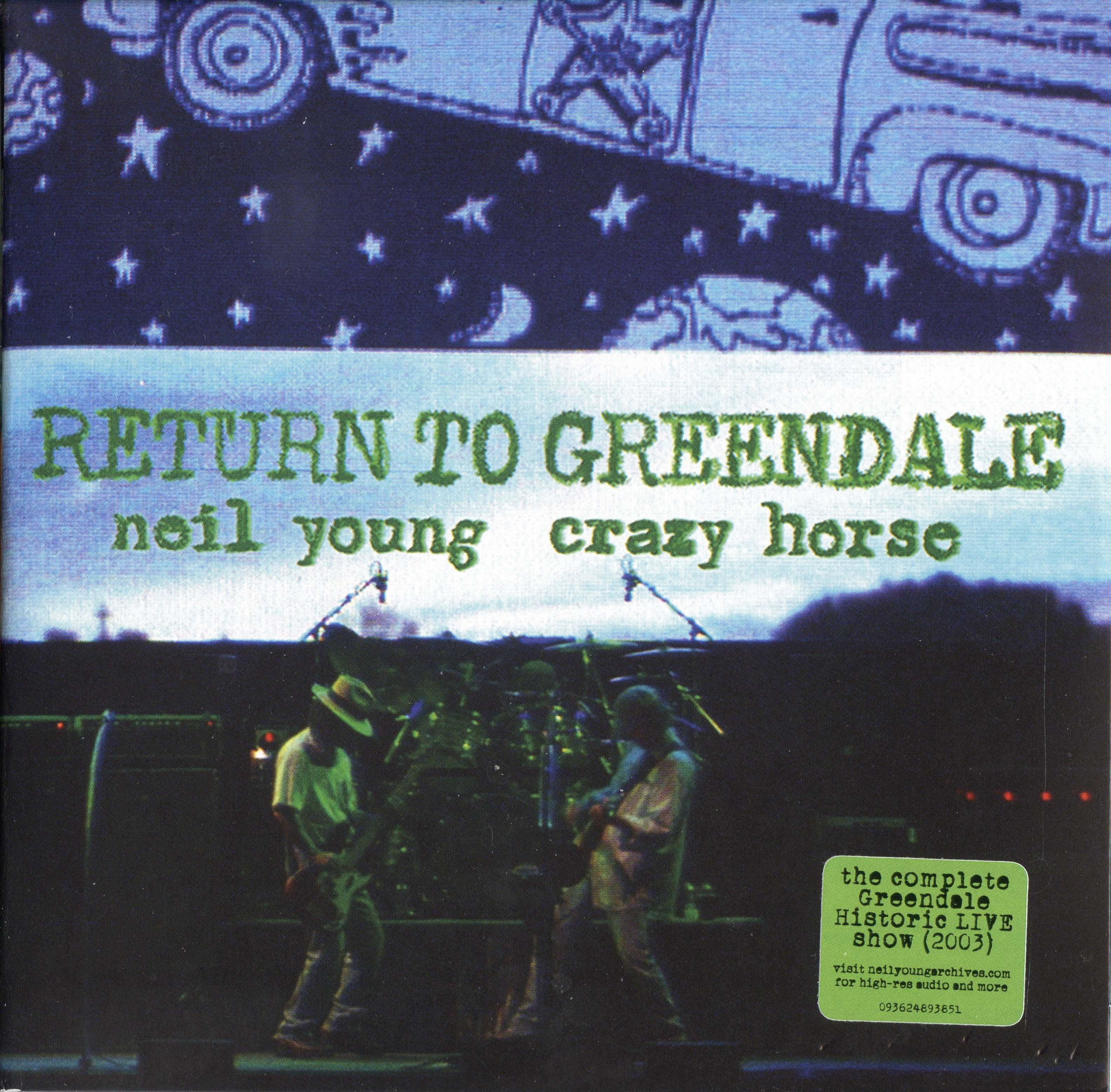 Neil Young - Return To Greendale album cover