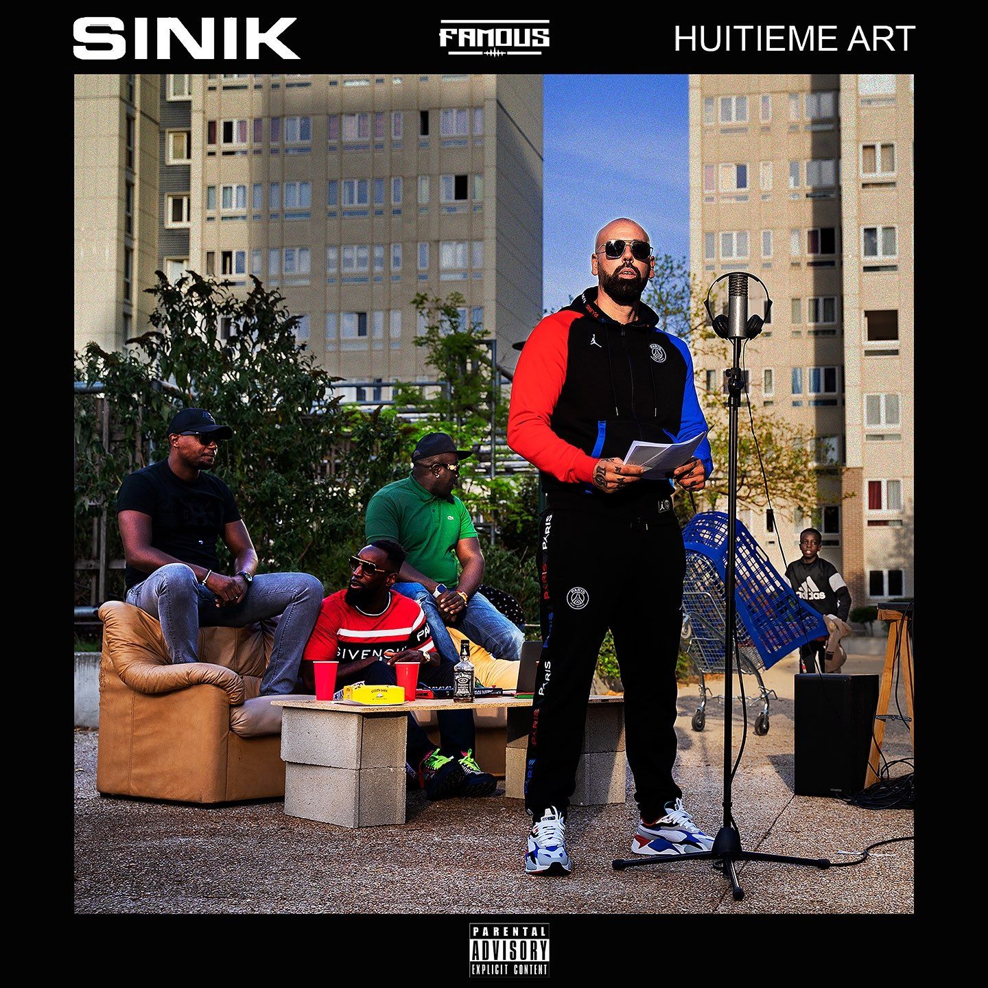 Sinik - Huitieme Art album cover