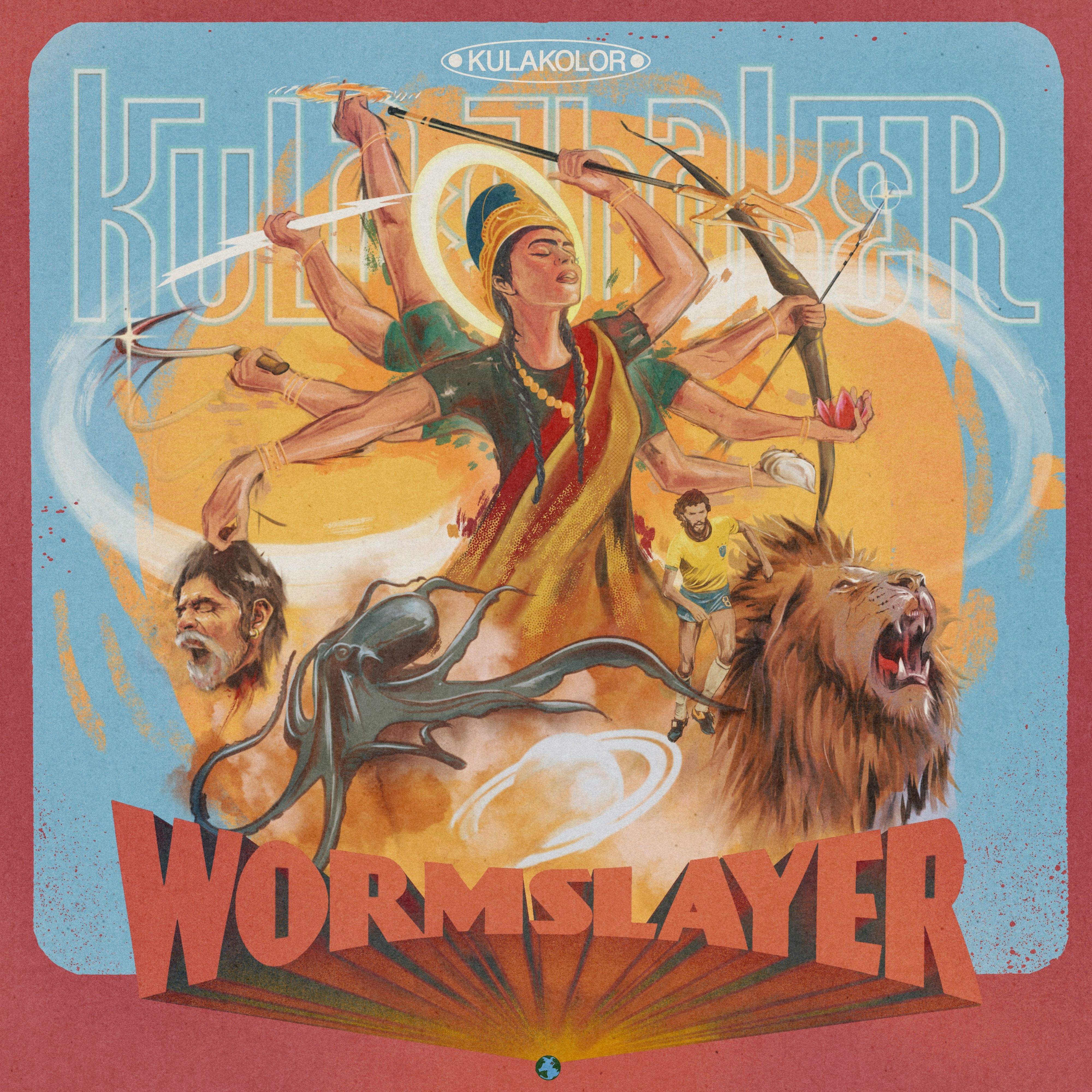 Kula Shaker - Wormslayer album cover