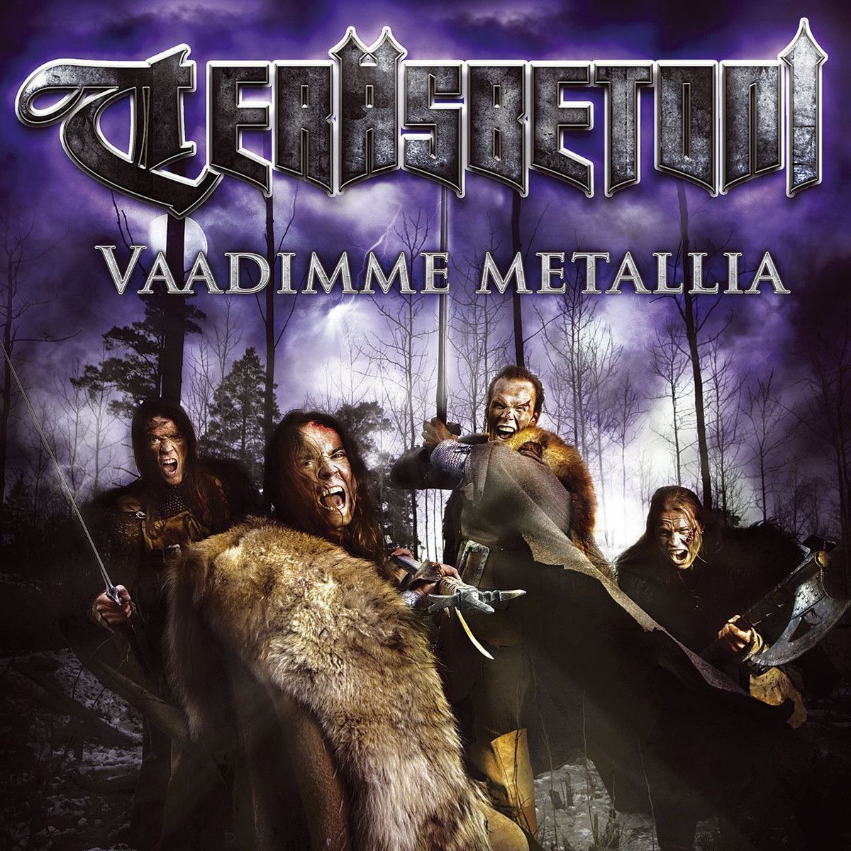 Ter&auml;sbetoni - Vaadimme Metallia album cover