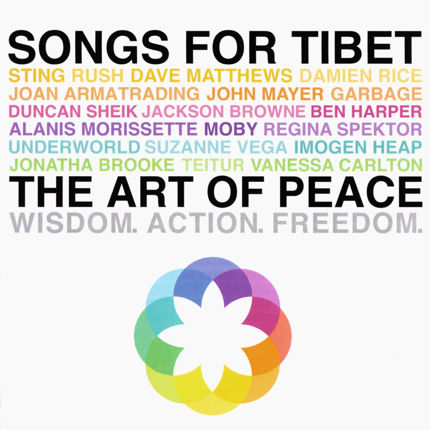 Various Artists - Songs For Tibet: The Art Of Peace album cover