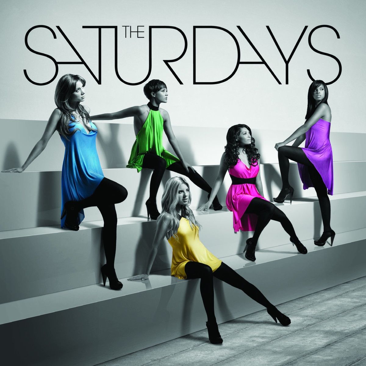 The Saturdays - Chasing Lights album cover