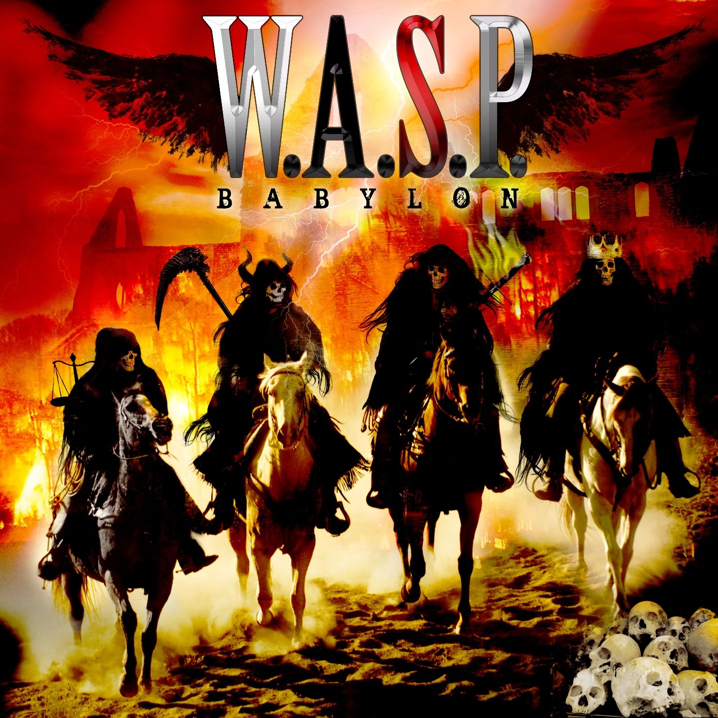 Wasp - Babylon album cover
