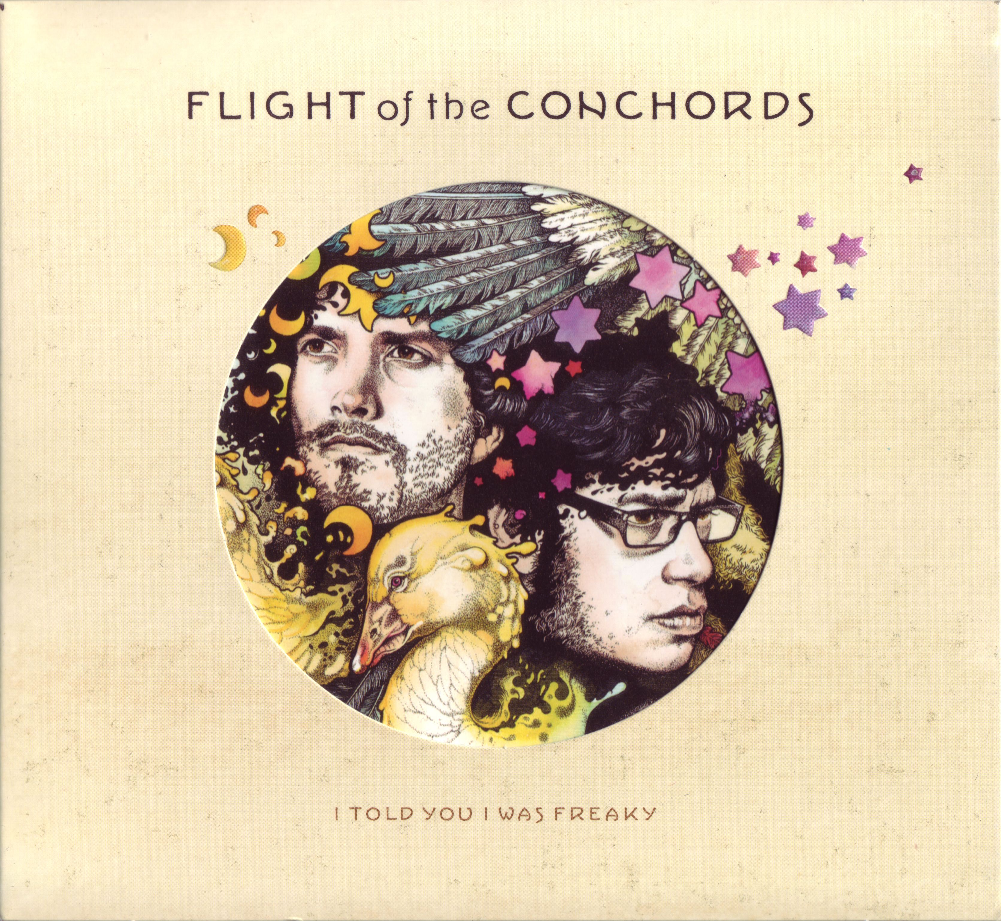Flight Of The Conchords - I Told You I Was Freaky album cover