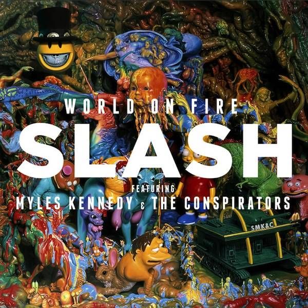 Slash - World On Fire album cover