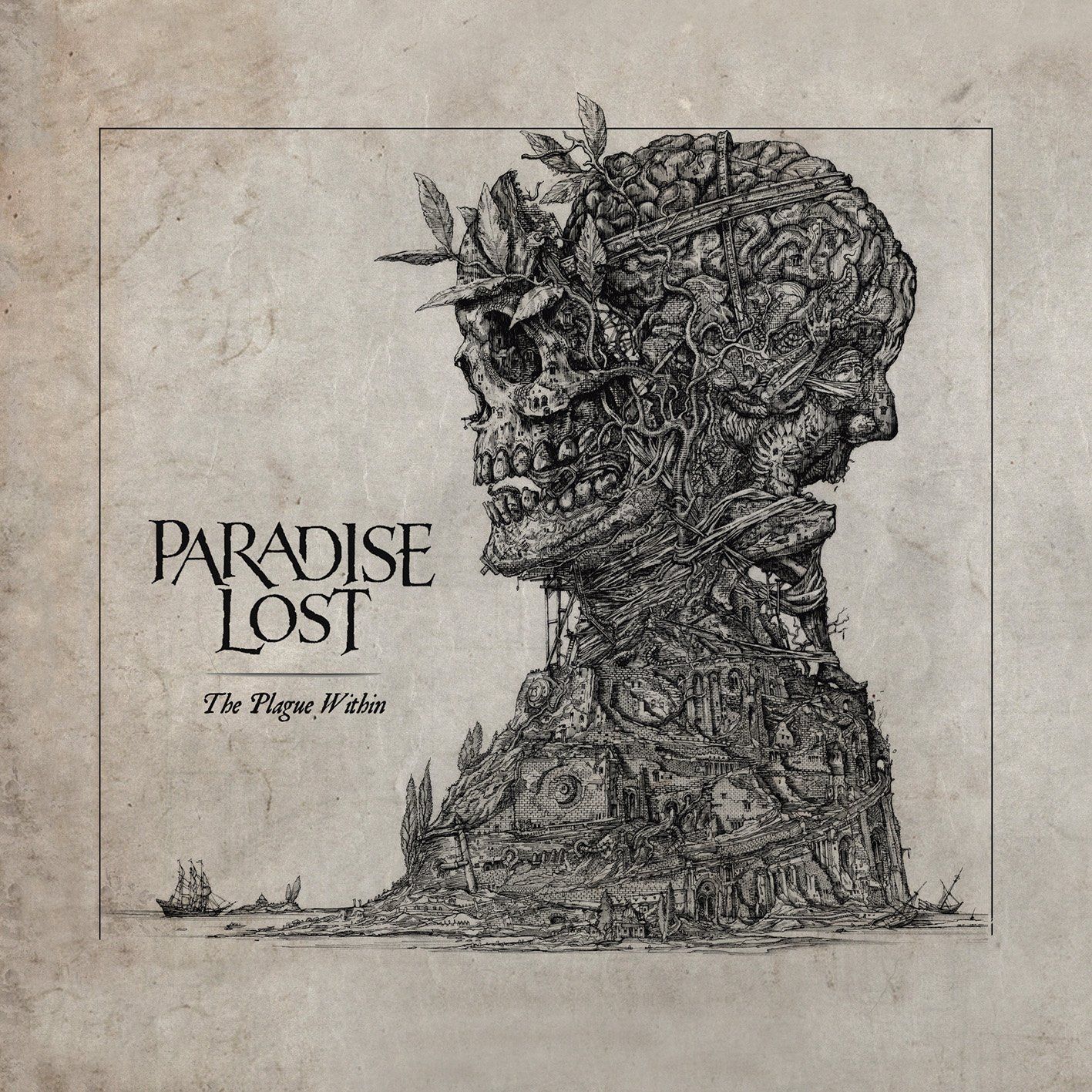 Paradise Lost - The Plague Within album cover