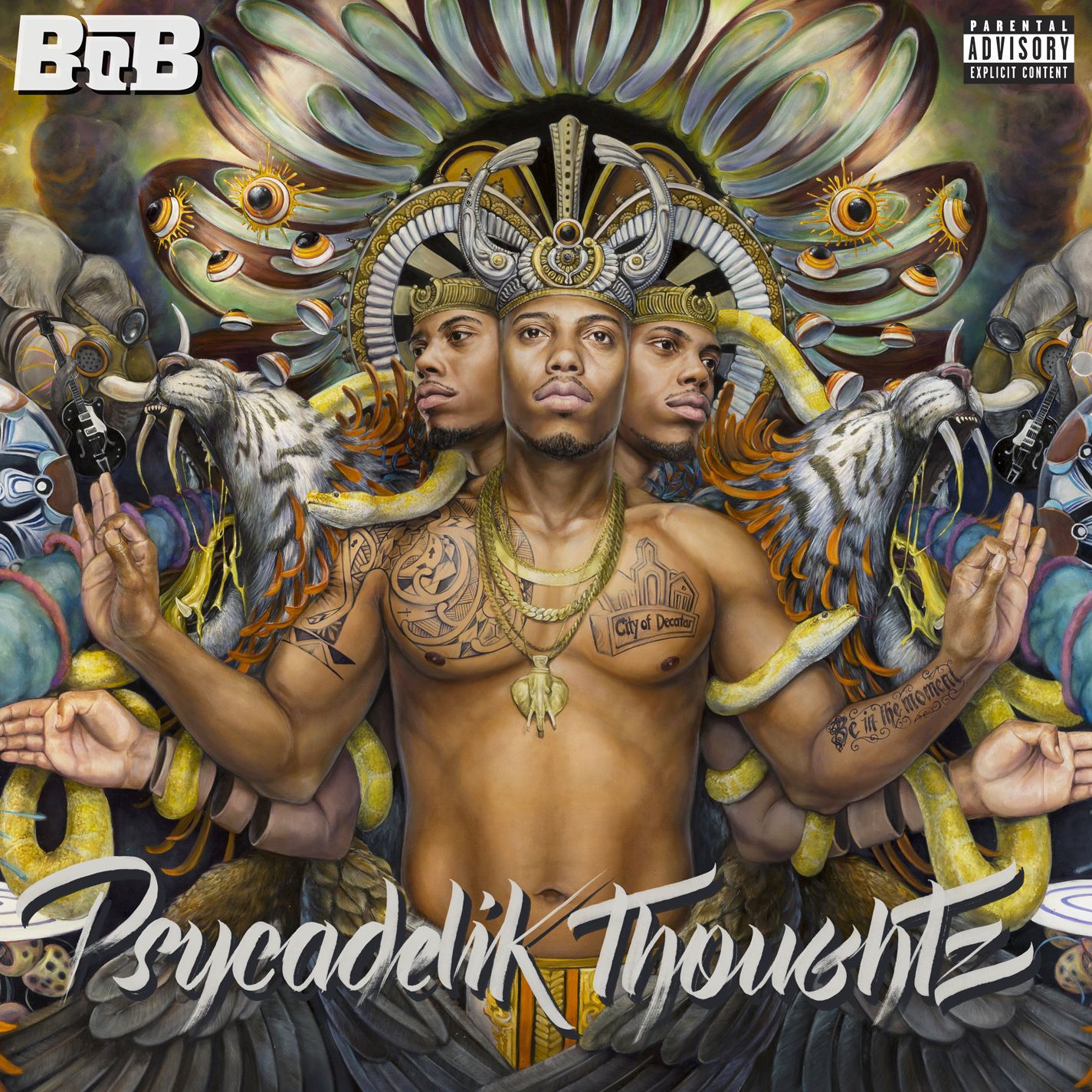 B.o.B - Psycadelik Thoughtz album cover